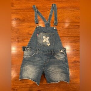 Levi's Blue Denim Overalls